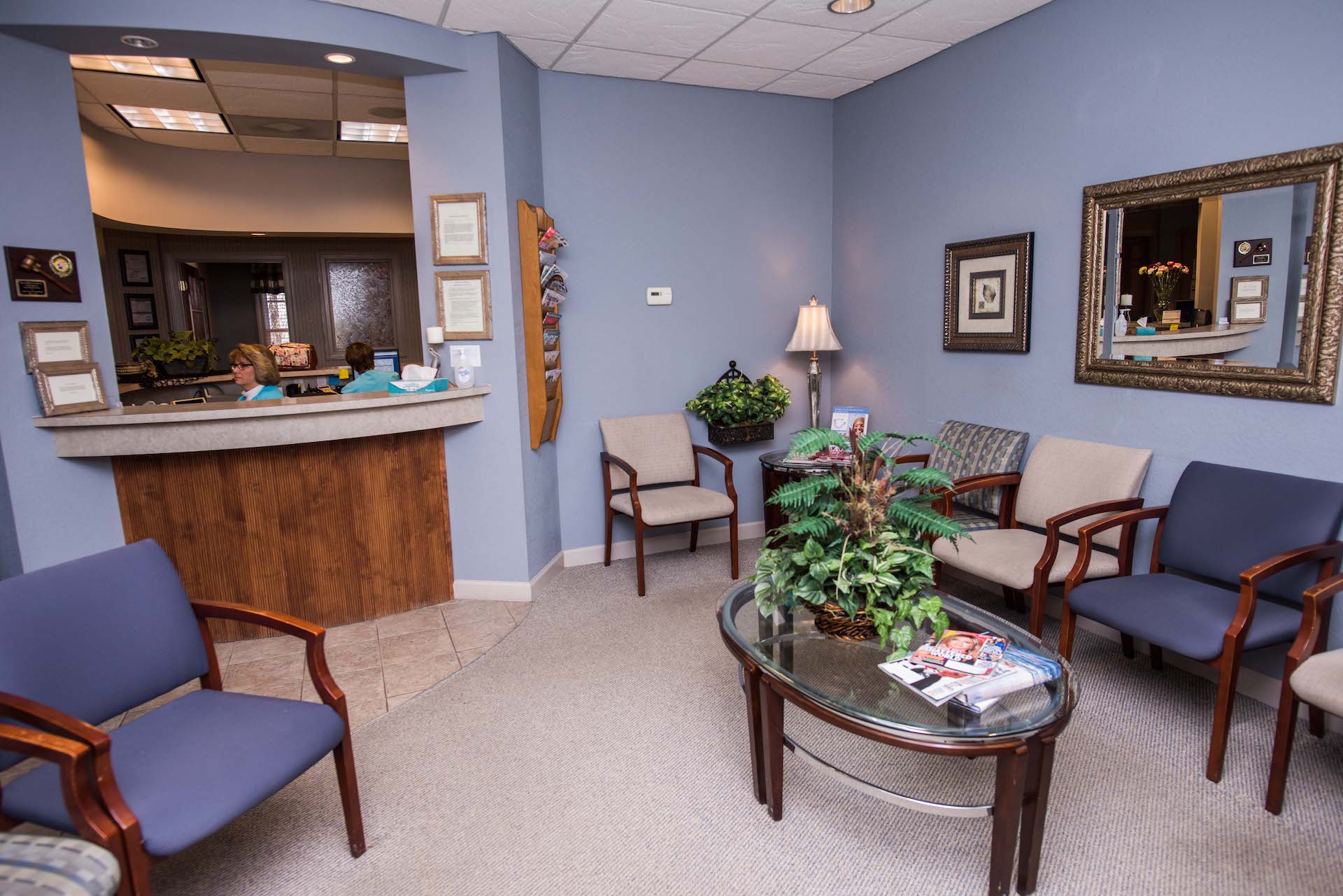 Yorkshire Family Dentistry Receptionist office